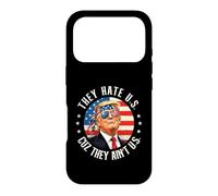 They Hate U.S. Cuz They Ain't U.S. - Patriotic 4th July Case for iPhone 17 Pro