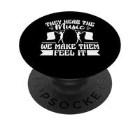They Hear The Music Color Guard Flag PopSockets Adhesive PopGrip