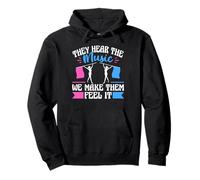 They Hear The Music Color Guard Flag Pullover Hoodie