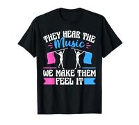 They Hear The Music Color Guard Flag T-Shirt