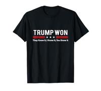 They Know It I Know It You Know It trump Won T-Shirt