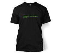 They Mostly Come At Night T-shirt - Black X-Large (46/48")