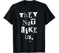 They Not Like Us Kids Womens Mens T Shirt Small Black