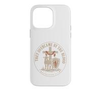 They Overcame By The Blood Revelation 12:11 Christian Emblem Case for iPhone 14 Pro Max
