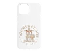 They Overcame By The Blood Revelation 12:11 Christian Emblem Case for iPhone 15