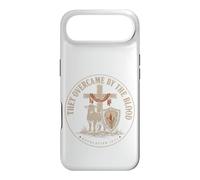 They Overcame By The Blood Revelation 12:11 Christian Emblem Case for iPhone Air