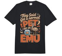 They Said Get A Normal Pet I Got an Emu Emus Comfort Colors Adult Heavyweight T-Shirt