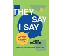 "They Say / I Say" with Readings Fifth Edition