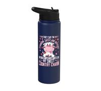 They Say I'm Stubborn Sassy and Difficult I Say They Can't Stainless Steel Insulated Water Bottle