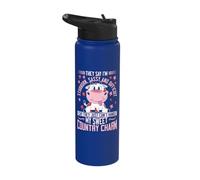 They Say I'm Stubborn Sassy and Difficult I Say They Can't Stainless Steel Insulated Water Bottle