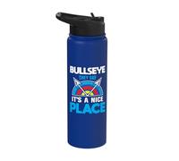 They say its a Nice Place - Bow Hunting Archer Stainless Steel Insulated Water Bottle