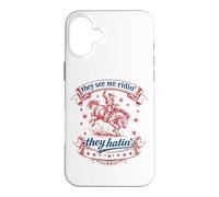 They See Me Ridin' Rodeo Cowboy Western Country Horse Case for iPhone 16 Plus