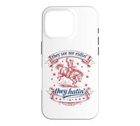 They See Me Ridin' Rodeo Cowboy Western Country Horse Case for iPhone 16 Pro