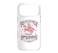 They See Me Ridin' Rodeo Cowboy Western Country Horse Case for iPhone 17 Pro Max