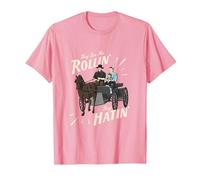 They See Me Rollin They Hatin Amish T-Shirt, Men, Pink, 3X-Large