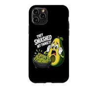 They Smashed My Family Funny Avocado Guacamole Joke Case for iPhone 11 Pro