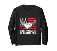 They Stood for Us We Stand for Them Veterans Day Long Sleeve T-Shirt