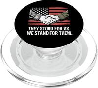 They Stood for Us We Stand for Them Veterans Day PopSockets PopGrip for MagSafe