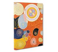 They Tens Mainstay Iv By Hilma Af Klint Canvas Print | Gallery Wrapped 30mm Frame Wall Art | 30x20 inches | Ready to Hang | Classic Picture | Living Room Bedroom Lounge Office