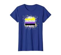 They/Them Pronoun Big They Energy Nonbinary Pride Gender NB T-Shirt, Women, Royal Blue, Small