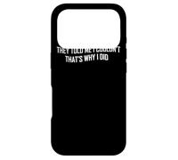 They Told Me I Couldn't That's Why I Did - Inspirational Case for iPhone 17 Pro