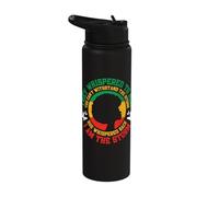 They Whispered to Her I Am The Storm Stainless Steel Insulated Water Bottle