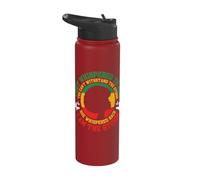 They Whispered to Her I Am The Storm Stainless Steel Insulated Water Bottle