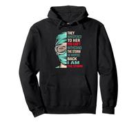 They whispered to her you can't withstand the storm nurse Pullover Hoodie