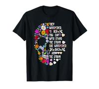 They whispered to their skull flower T-Shirt