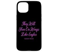 They Will Soar On Wings Like Eagles Isaiah 40:31 Religious Case for iPhone 15 Plus