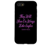 They Will Soar On Wings Like Eagles Isaiah 40:31 Religious Case for iPhone SE (2020) / 7/8