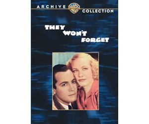 THEY WON'T FORGET NEW REGION 1 DVD