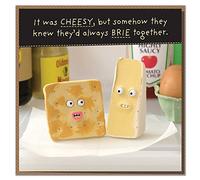 "They'd Always Brie Together!" Cheesy Anniversary or Valentine's Day Card