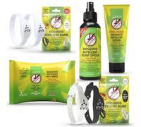 THEYE Mosquito Repellent Family Pack - Family Friendly Insect Repellent Natural DEET Free - 1 x Maximum Strength Lotion, 1 x Pump Spray, 1 x Insect Repellent Wipes, 4 x Insect Repellent Bracelets