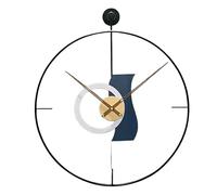 THEYIN smart shopping 60cm SUPER SILENT Minimalist Modern To Classic Wall Clock, Quiet Non-Ticking Quartz Movement for Living Room, Office, Kitchen, Bedroom (Clock 07)