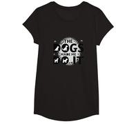 They're Eating The Dogs Made Me Do It - Funny Pet Humor T-Shirt, Girls, Black, Large