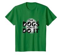 They're Eating The Dogs Made Me Do It - Funny Pet Humor T-Shirt, Kids, Kelly Green, 6 Years