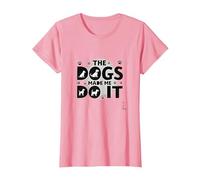 They're Eating The Dogs Made Me Do It - Funny Pet Humor T-Shirt, Women, Pink, 3XL