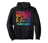 They're Not Bruises It's Called Hard Work Figure Skating Pullover Hoodie