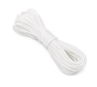 Thfaeyta 1mm x 40m White Nylon Rope, Ropes Washing Line Garden Rope for Household Crafts and Outdoor Use