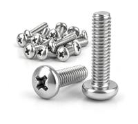 Thfaeyta 30 Pcs Screws M4 X 13mm Stainless Steel M4 Bolts for Furniture Kitchen Wardrobe Cupboard Door Handles, Machine Screws for Monitor Mounting