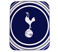 THFC Official Tottenham Football Crest Fleece Blanket Throw for the Home or Car (100% Polyester & 125cm x 150cm)