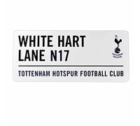 THFC Official Tottenham Football White Hart Lane Stadium Metal Street Sign (40cm x 18cm)