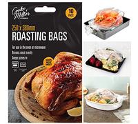 THG® 10 x Large Roasting Bags Seal Pack Basting Oven Bag Meat Chicken Veg Roast Turkey