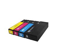 THgfdZX Compatible Ink Cartridge For PageWide Pro MFP 772dn Printer For 991 991X Color Ink(1set 4colos)