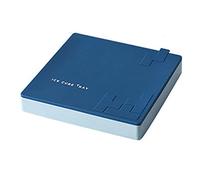 THGILNUS Ice Cube Tray,Silicone Ice Cube Tray with Non-Spill Lid. Tetris Ice Add Fun to Your Summer Special Drinks.BPA Free,Stackable & Dishwasher Safe (Blue)