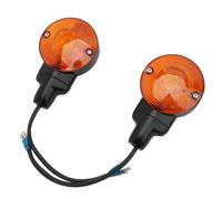 THGKL Turn signal light Motorcycle Front Rear Turn Signal Lights Indicator Blinker Accessories For Harley For Touring For Heritage Softail Classic FLSTC 1999-up(Black- Silver)