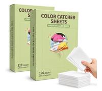 Thhiit 240pcs Colour Catchers for Washing Machine, Laundry Sheets | Color run catcher, anti-color bleeding, dye trapping for mixed washing