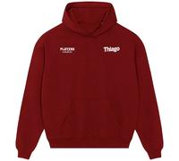 Thiago Logo Men's Hoodie - Red / L