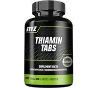 Thiamine 100 mg (Vitamin B1) - 365 Vegan Tablets - Full Year Supply - Supports Heart and Nervous System - Dietary Supplement by MZ-Store